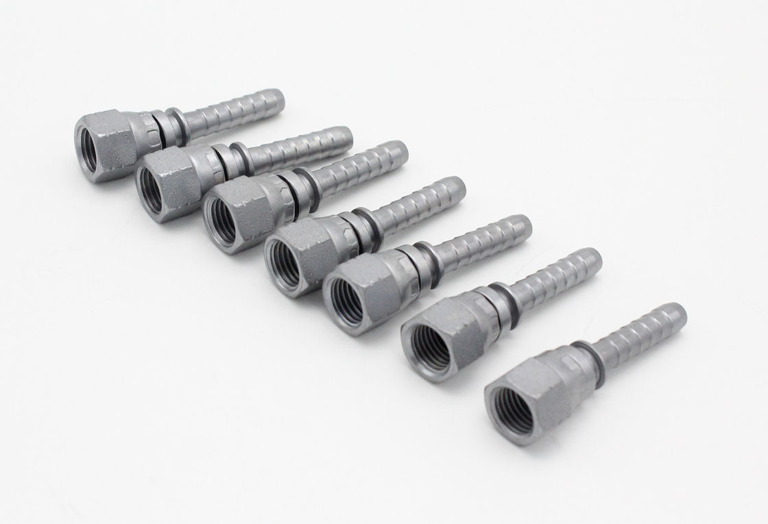 Đầu nối ống được chế tạo riêng JIC-04 Lắp ống niken mạ kẽm