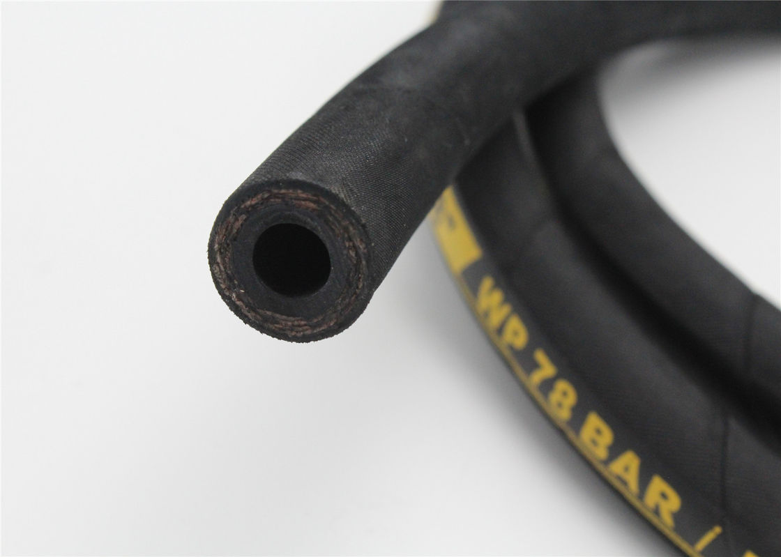 Đôi sợi cao áp bện ống thủy lực cao J517 SAE 100R3 Neoprene