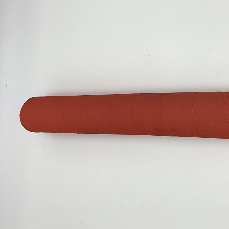 Ống khí cao su bọc màu đỏ / vàng với 4 lớp dệt bện 300psi