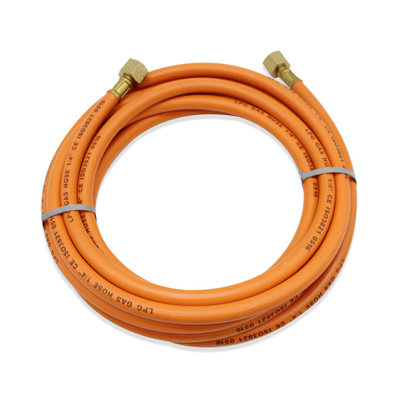 EN16436 5/16 &quot;Vật liệu NBR Cao su màu cam Ống dẫn khí LPG áp suất cao