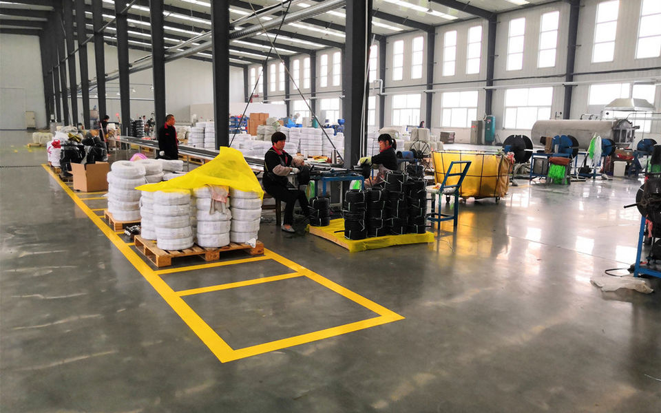 Hangzhou Paishun Rubber &amp; Plastic Co., Ltd dây chuyền sản xuất nhà máy