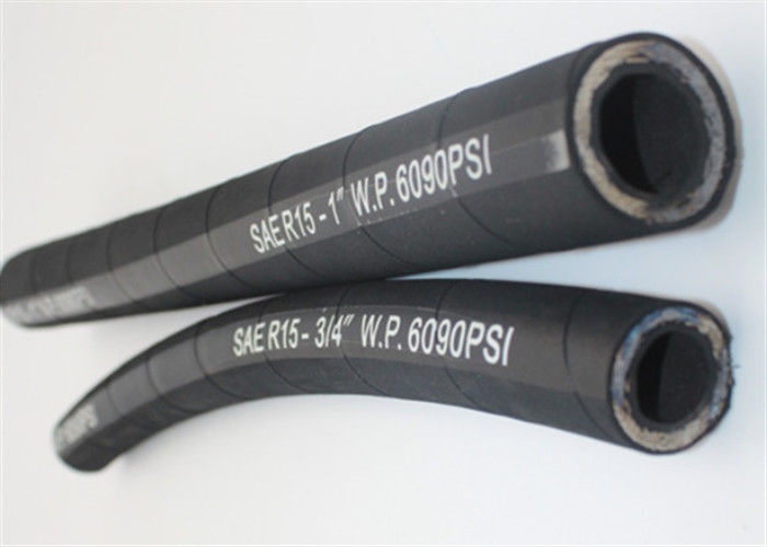 Vòi cao áp linh hoạt SAE 100 R15, ống cao su dẻo bốn hoặc sáu dây cường độ cao