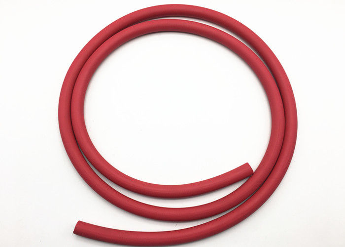 Vải màu đỏ bện khí nén / ống cao su linh hoạt B.P 900psi