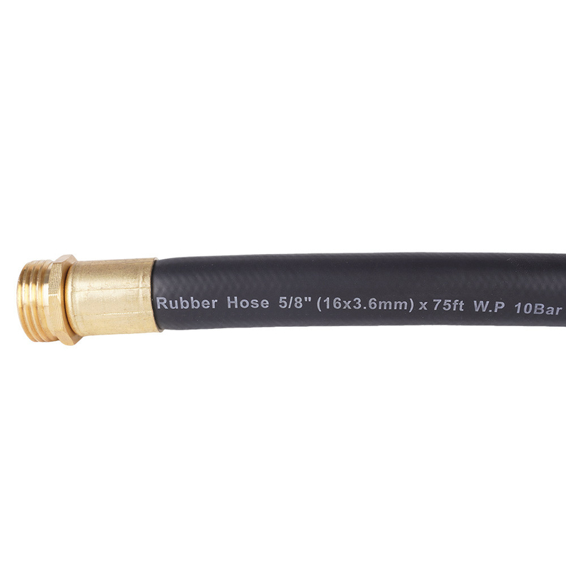 Nhà máy ban đầu tùy chỉnh linh hoạt Lightduty 75FT 3/8' thủy lợi nước vườn ống lắp ráp