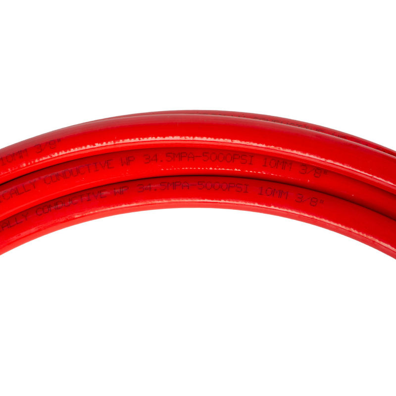 3 / 8 '' cao áp dây dệt gia cố lớp ống CNG cho phân phối khí tự nhiên nén