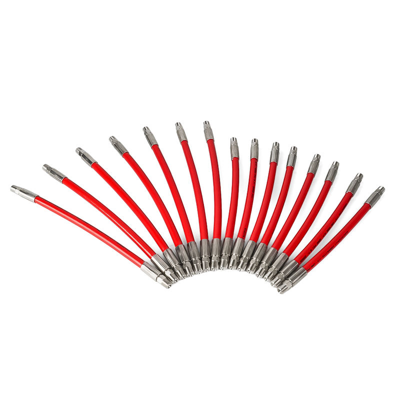 Vòng ống thủy lực nhiệt nhựa nạp CNG áp suất cao với nắp chống mài mòn và thiết kế nhẹ cho hoạt động thủy lực