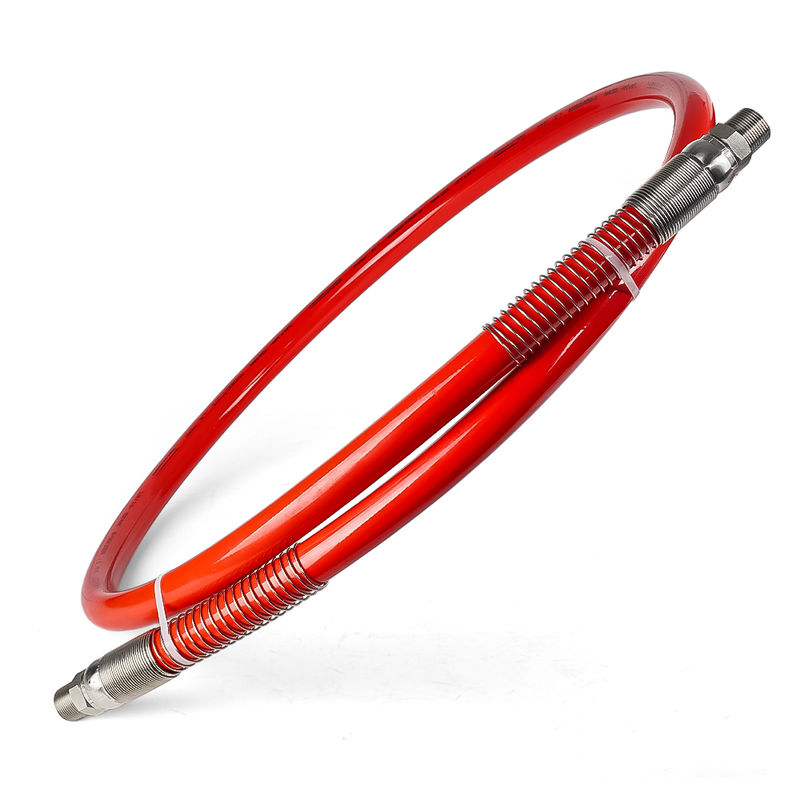 Vòng ống thủy lực nhiệt nhựa nạp CNG áp suất cao với nắp chống mài mòn và thiết kế nhẹ cho hoạt động thủy lực