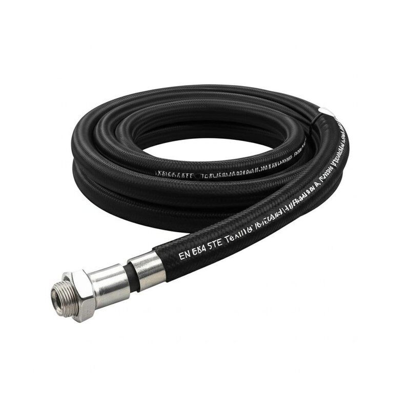 Ống thủy lực bện dệt EN854 3TE với cao su tổng hợp kháng dầu và cốt dệt cường độ cao được MSHA / CE phê duyệt