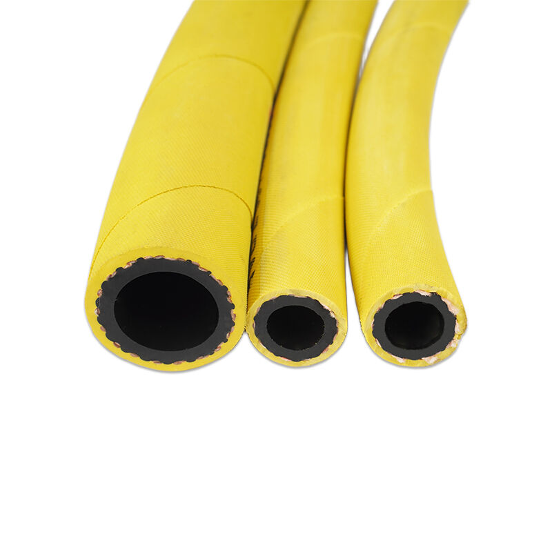 Vòng ống cao su đa dụng công nghiệp cho thiết bị khai thác mỏ với ống nitrile chống dầu và gia cố dệt cao độ kéo