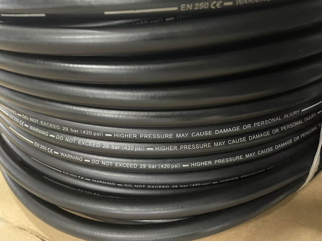 Ống khí lặn áp suất cao EPDM cho hệ thống hô hấp 120 Bar Burst Marine Grade Rubber Hose