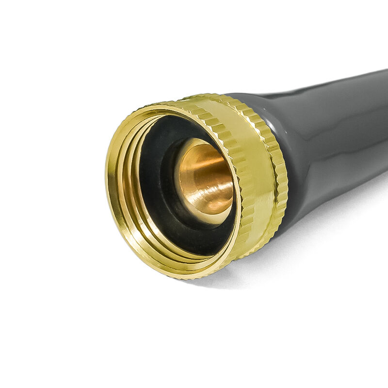 Vòi làm vườn không xoắn OEM có vỏ cao su tổng hợp EPDM và áp suất 10bar/150psi để sử dụng trên bãi cỏ và trong vườn