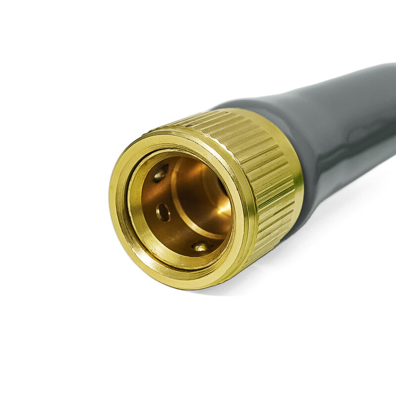 Vòi làm vườn không xoắn OEM có vỏ cao su tổng hợp EPDM và áp suất 10bar/150psi để sử dụng trên bãi cỏ và trong vườn