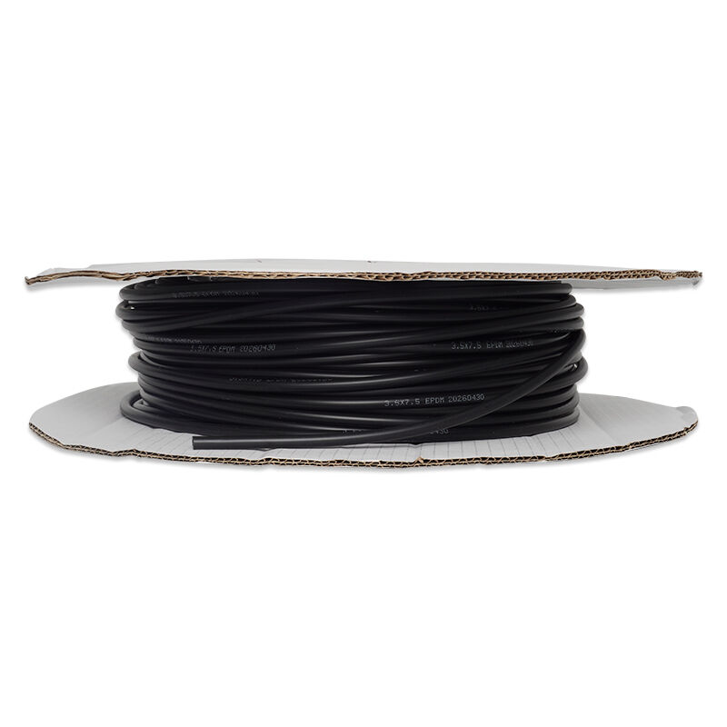 Ống cao su EPDM đường kính trong 3.5mm cho hệ thống rửa kính chắn gió, bền bỉ, chống lão hóa, hỗ trợ OEM