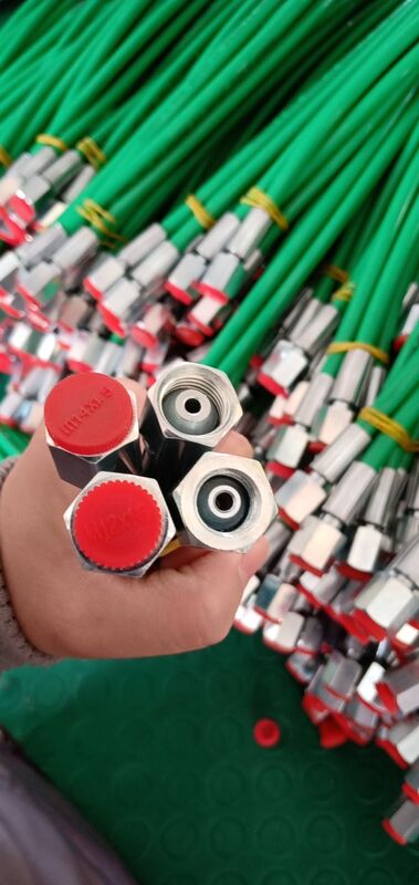 DN2 3,2 mm Diameter bên trong 630Bar Ultra High Pressure Test Hose 2000Bar Burst Pressure Air Charging Hose 0,5m Độ dài mở rộng