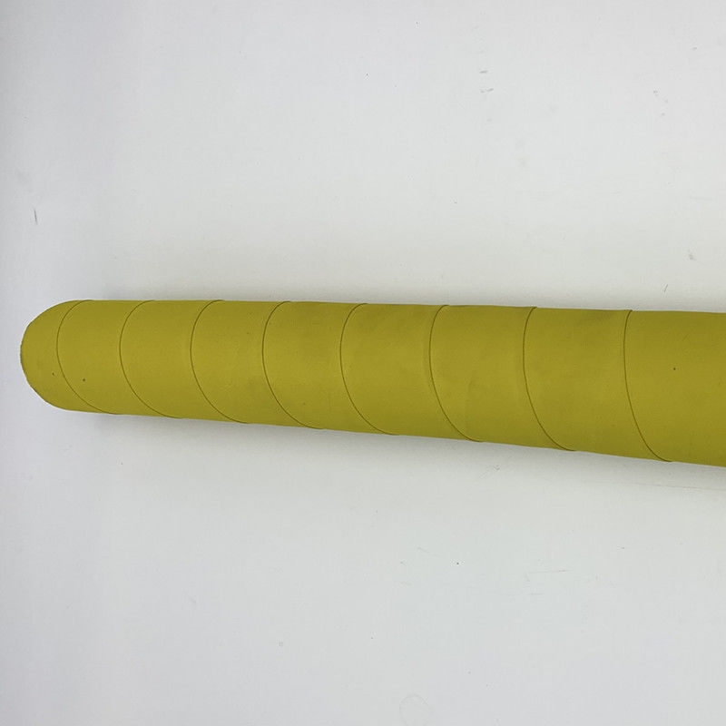 Ống khí cao su bọc màu đỏ / vàng với 4 lớp dệt bện 300psi